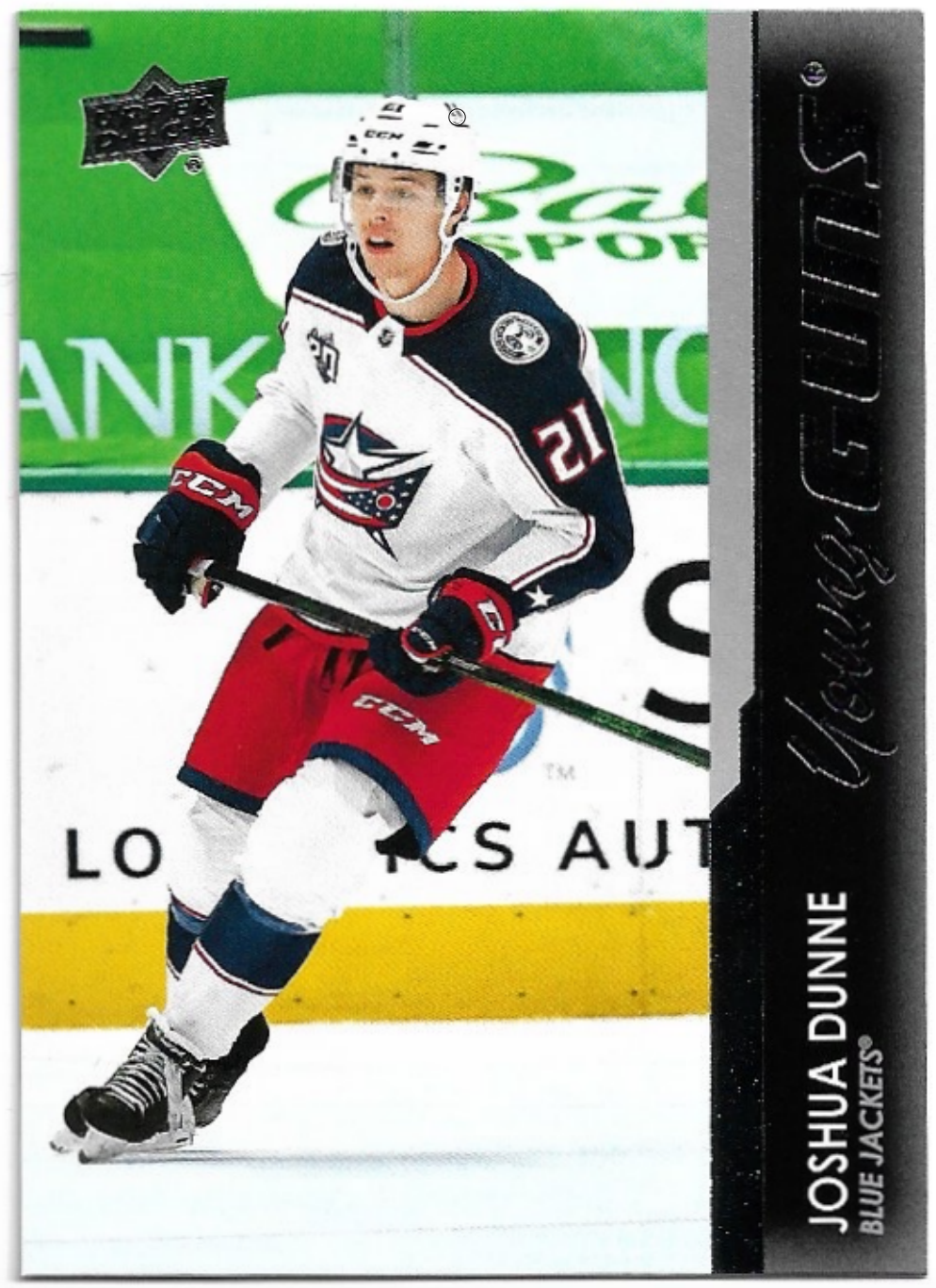 Rookie Young Guns JOSHUA DUNNE 21-22 UD Series 1