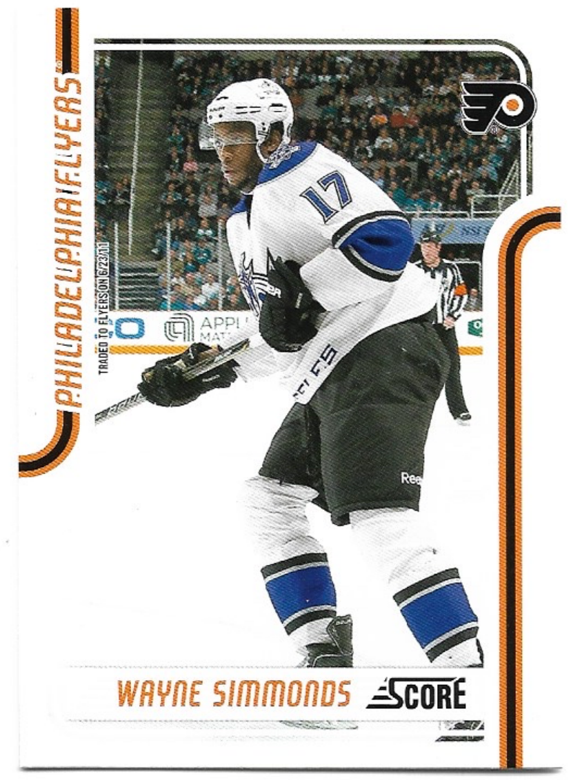 WAYNE SIMMONDS 11-12 Panini Score