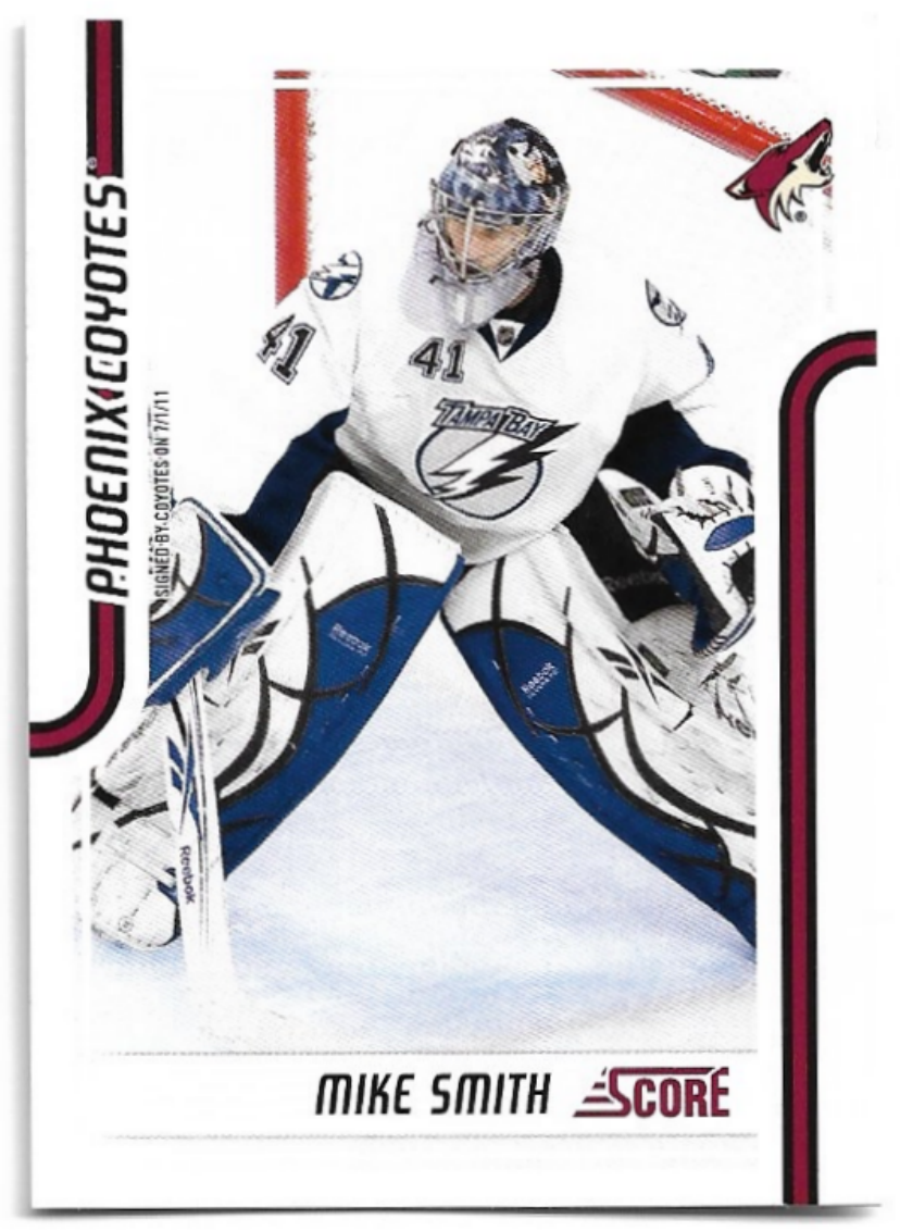 MIKE SMITH 11-12 Panini Score