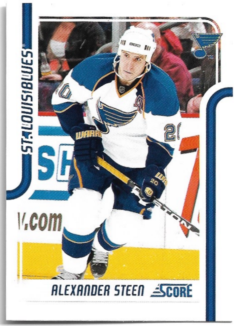 ALEXANDER STEEN 11-12 Panini Score