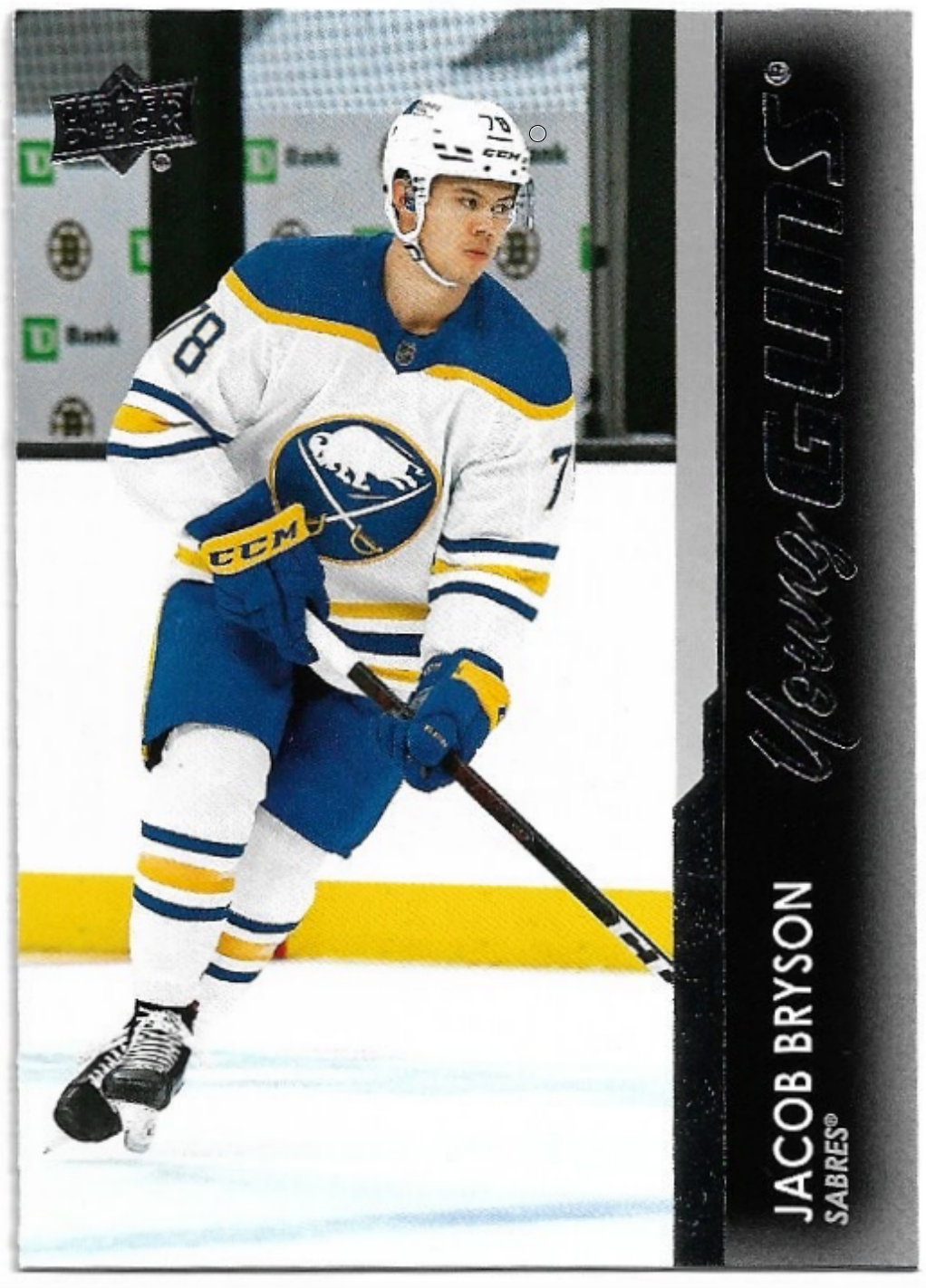 Rookie Young Guns JACOB BRYSON 21-22 UD Series 1