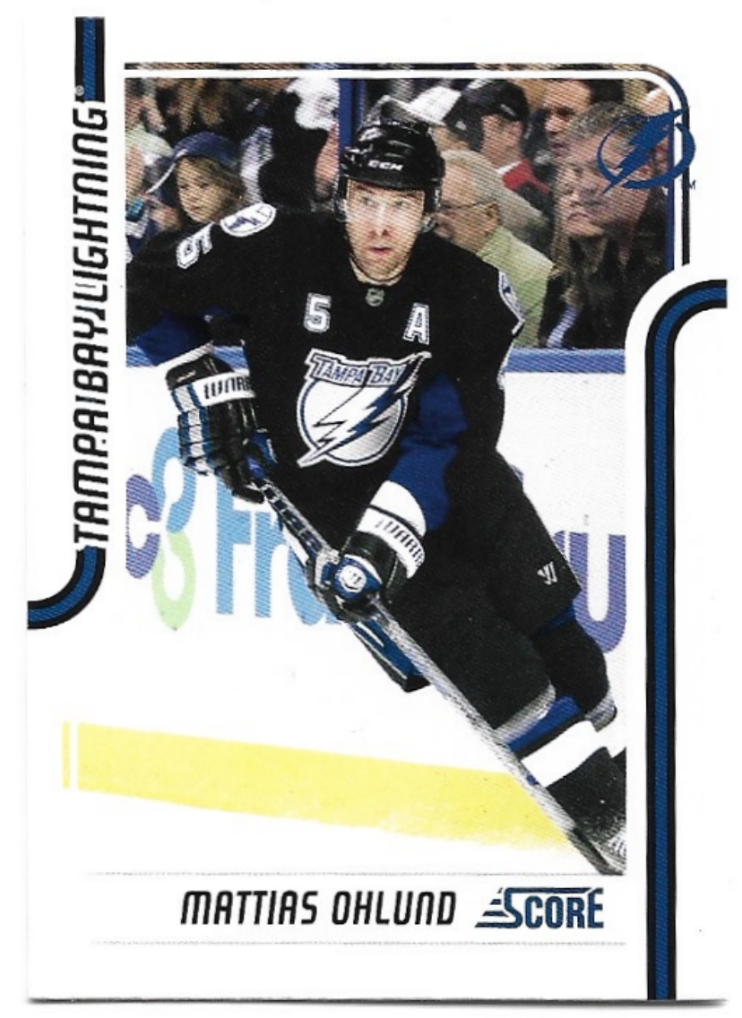 MATTIAS OHLUND 11-12 Panini Score