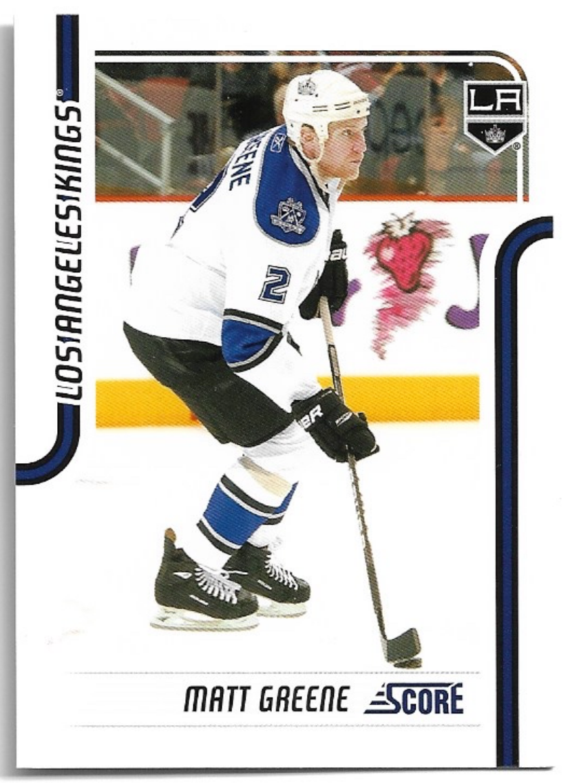 Glossy MATT GREENE 11-12 Panini Score