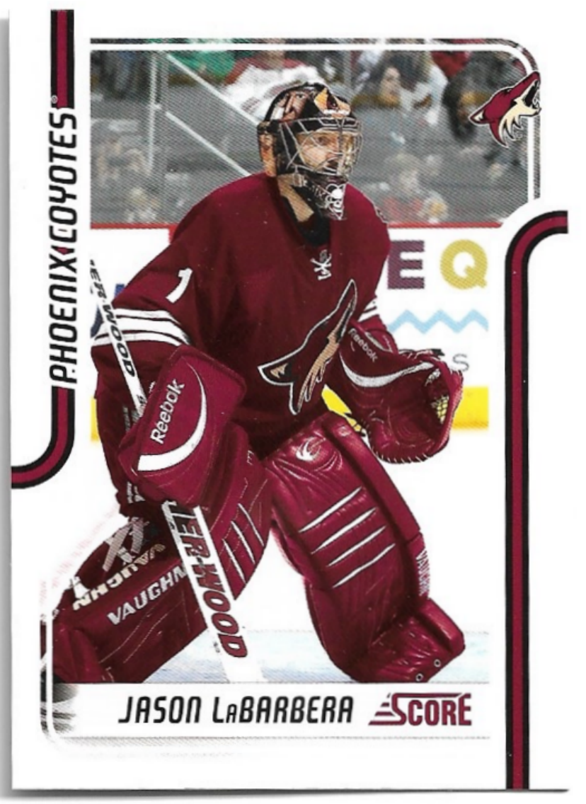 Glossy JASON LABARBERA 11-12 Panini Score