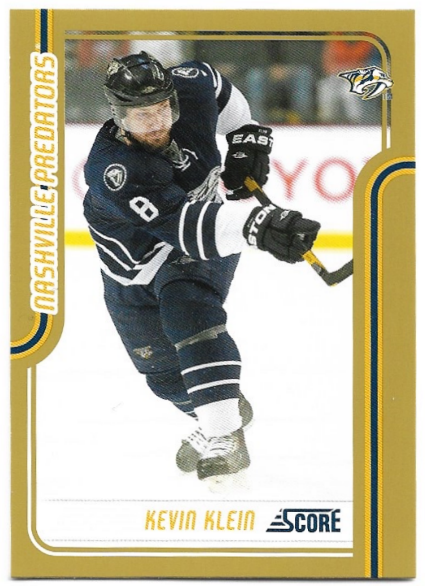 Gold Rush KEVIN KLEIN 11-12 Panini Score