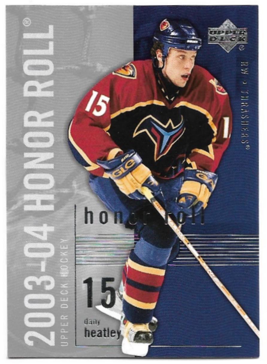 DANY HEATLEY 03-04 UD Honor Roll