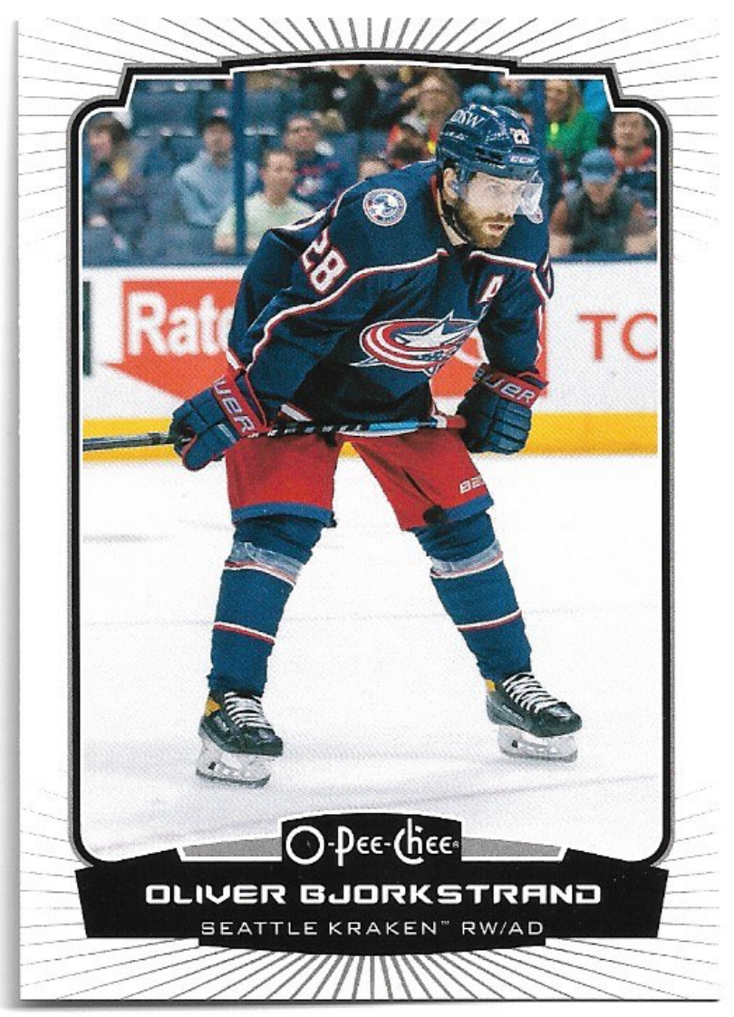 OLIVER BJORKSTRAND 22-23 UD O-Pee-Chee OPC