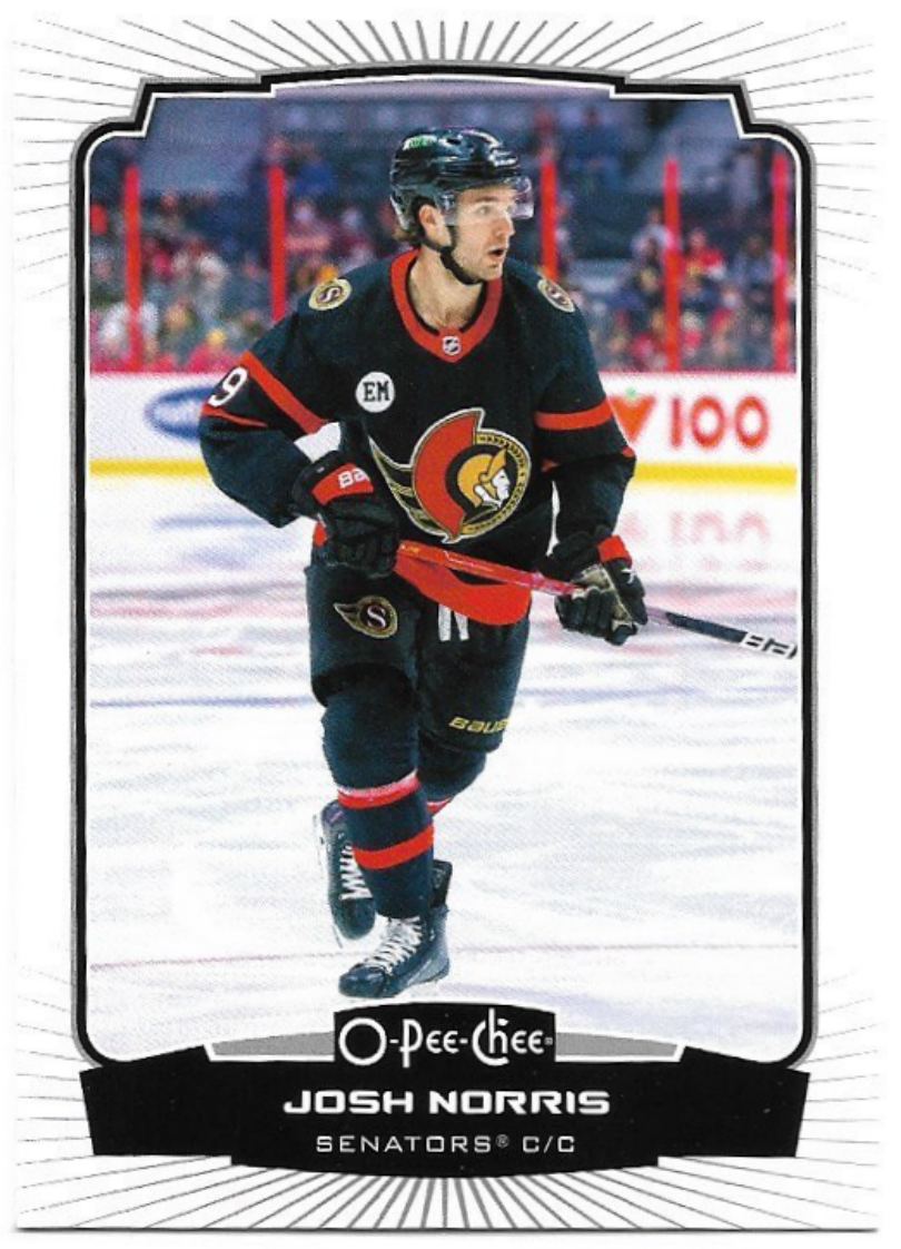 JOSH NORRIS 22-23 UD O-Pee-Chee OPC