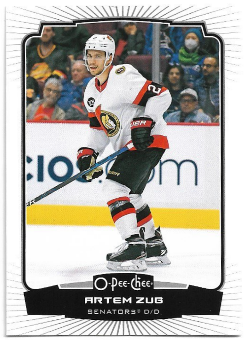 ARTEM ZUB 22-23 UD O-Pee-Chee OPC