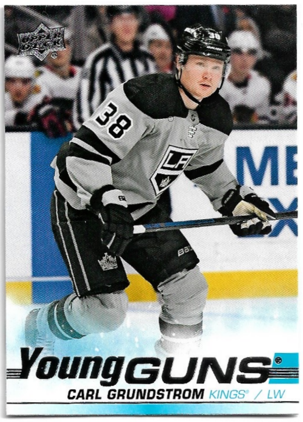 Rookie Young Guns CARL GRUNDSTROM 19-20 UD Series 2
