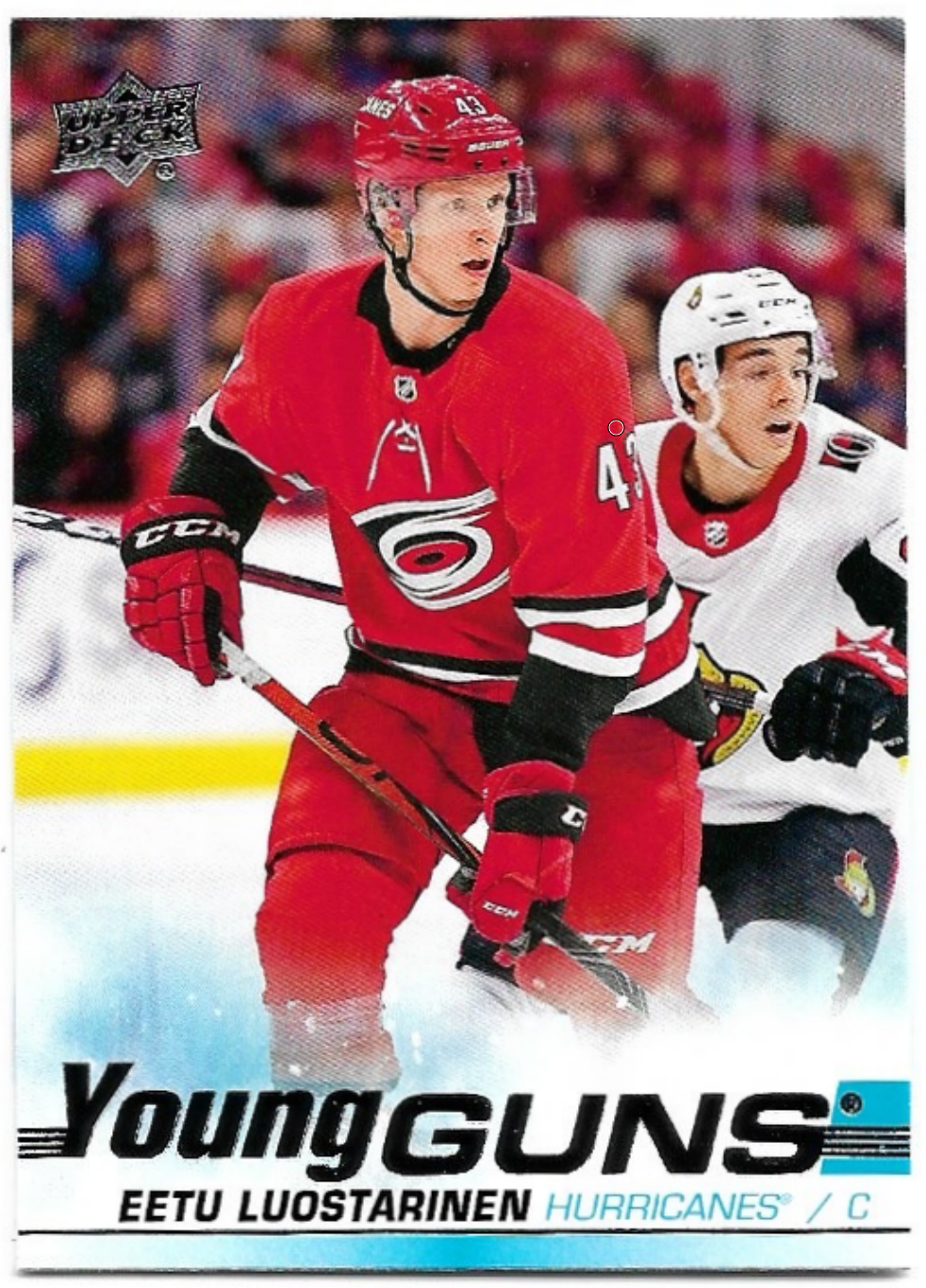Rookie Young Guns EETU LUOSTARINEN 19-20 UD Series 1