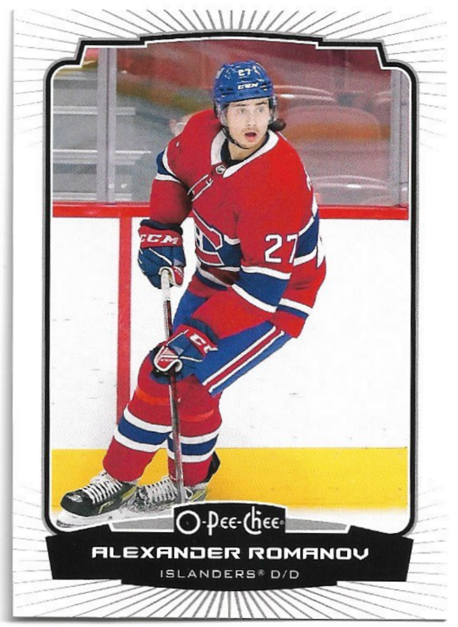 ALEXANDER ROMANOV 22-23 UD O-Pee-Chee OPC