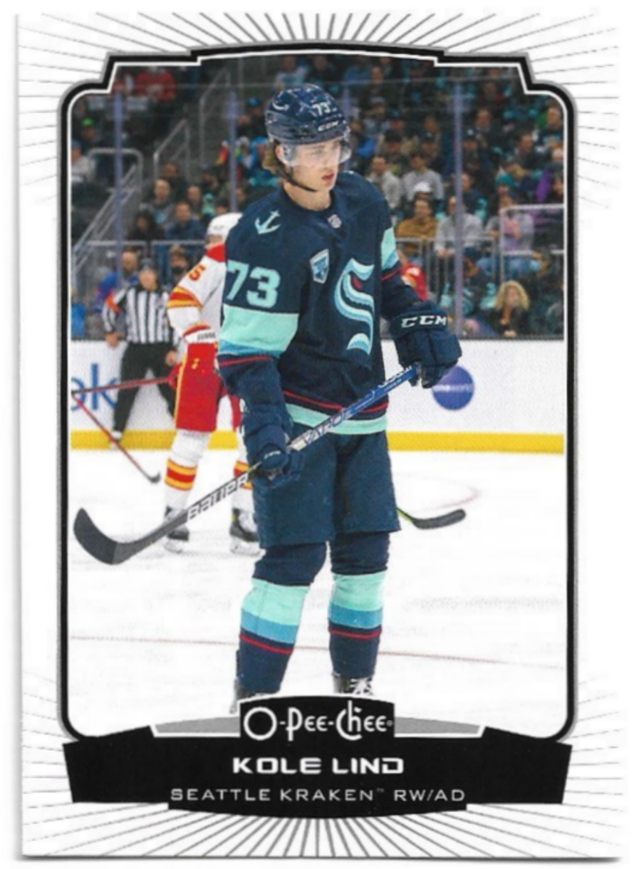 KOLE LIND 22-23 UD O-Pee-Chee OPC