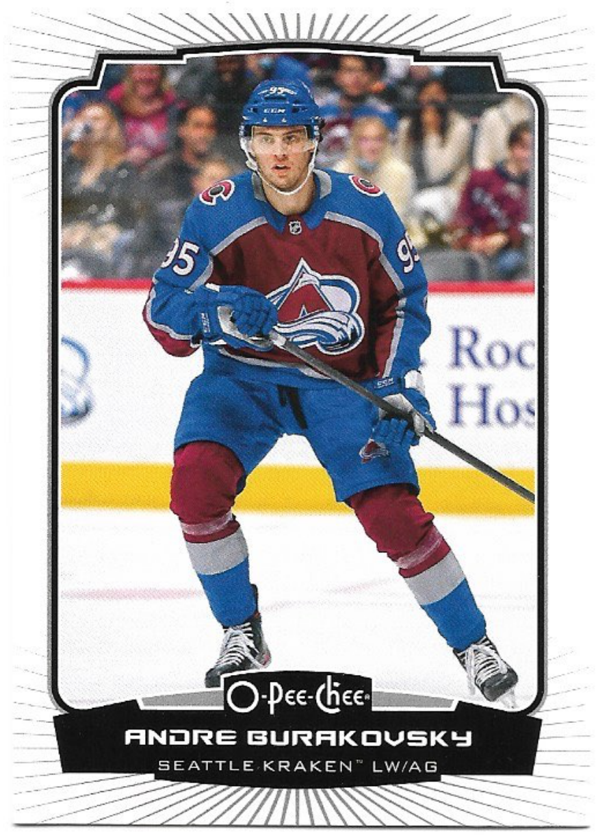 ANDRE BURAKOVSKY 22-23 UD O-Pee-Chee OPC