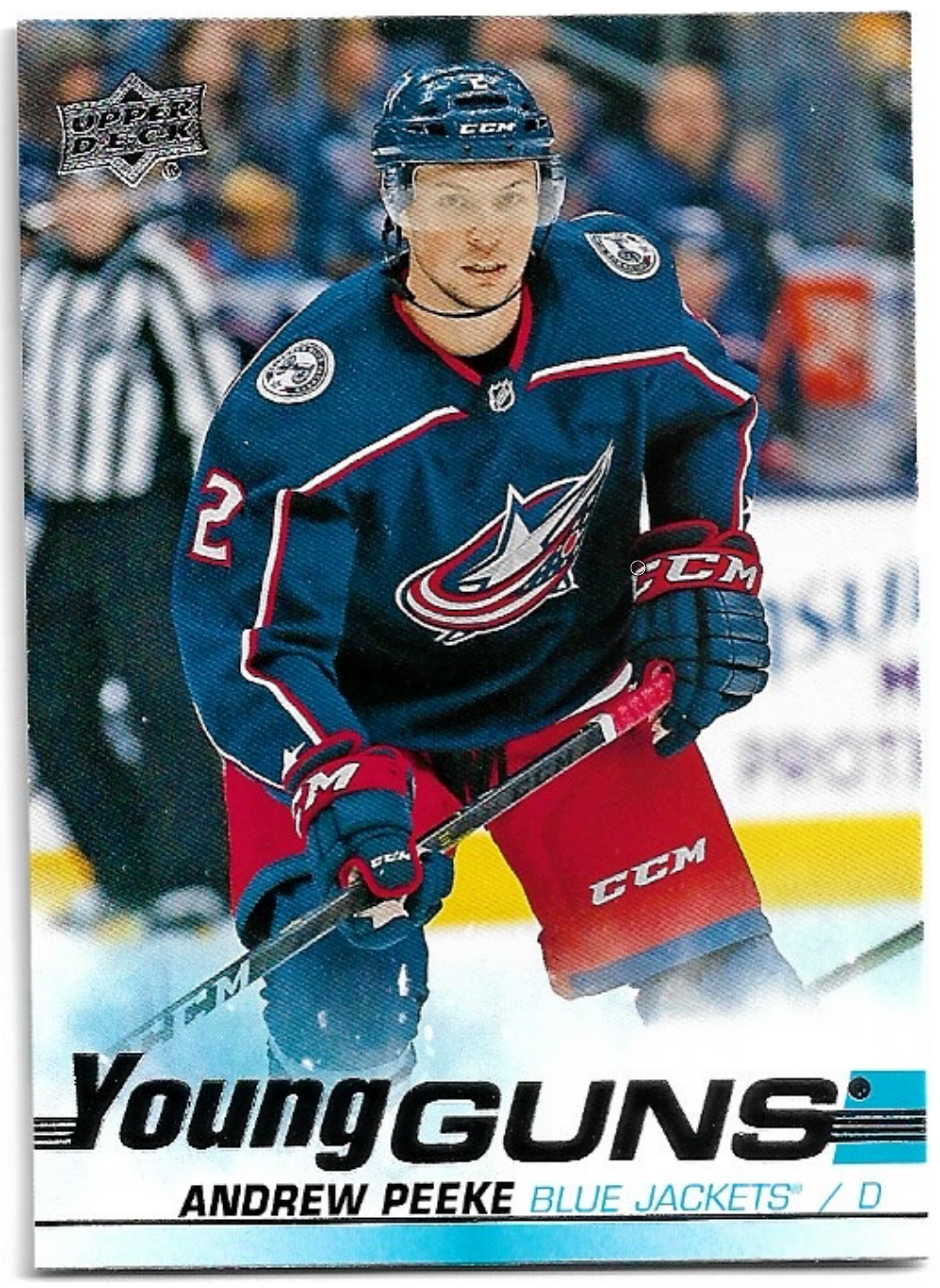 Rookie Young Guns ANDREW PEEKE 19-20 UD Series 2