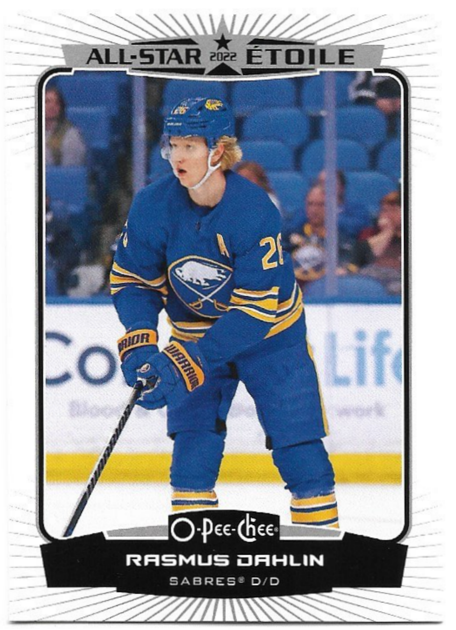 All-Star RASMUS DAHLIN 22-23 UD O-Pee-Chee OPC