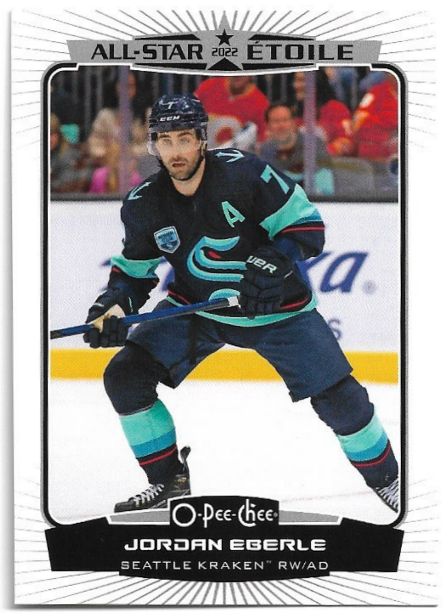 All-Star JORDAN EBERLE 22-23 UD O-Pee-Chee OPC