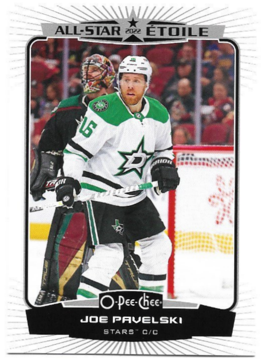 All-Star JOE PAVELSKI 22-23 UD O-Pee-Chee OPC