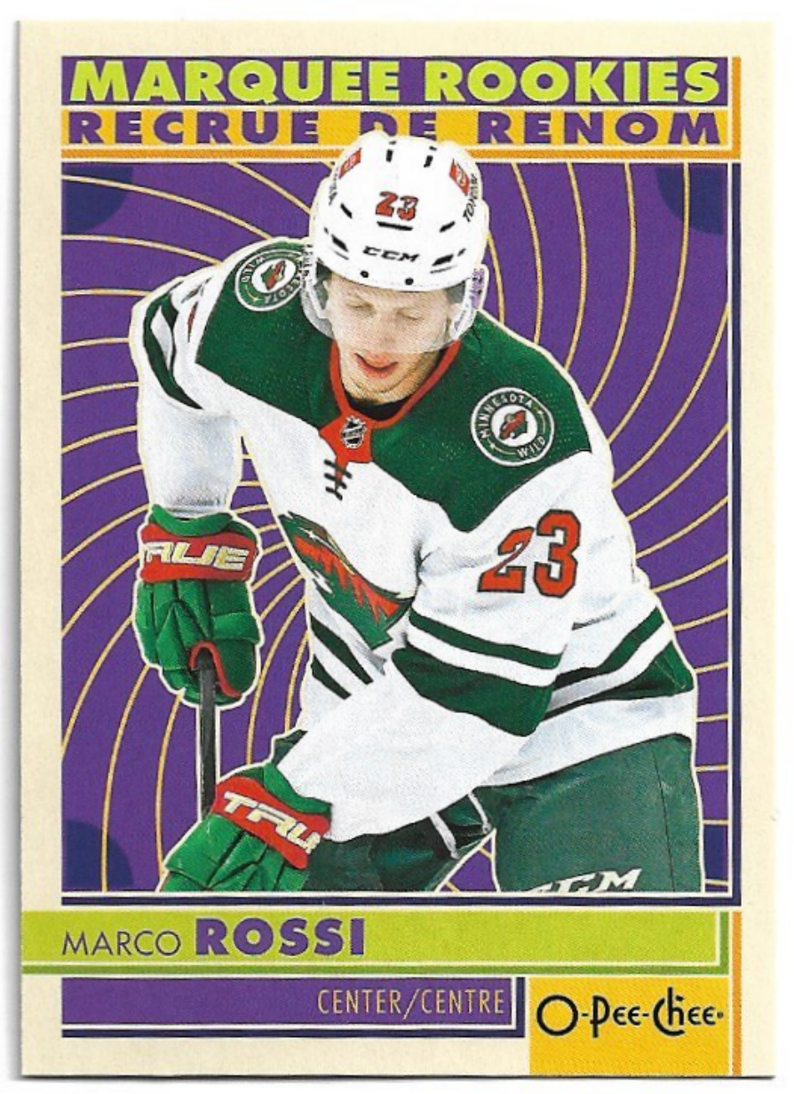 Retro Marquee Rookies MARCO ROSSI 22-23 UD O-Pee-Chee OPC