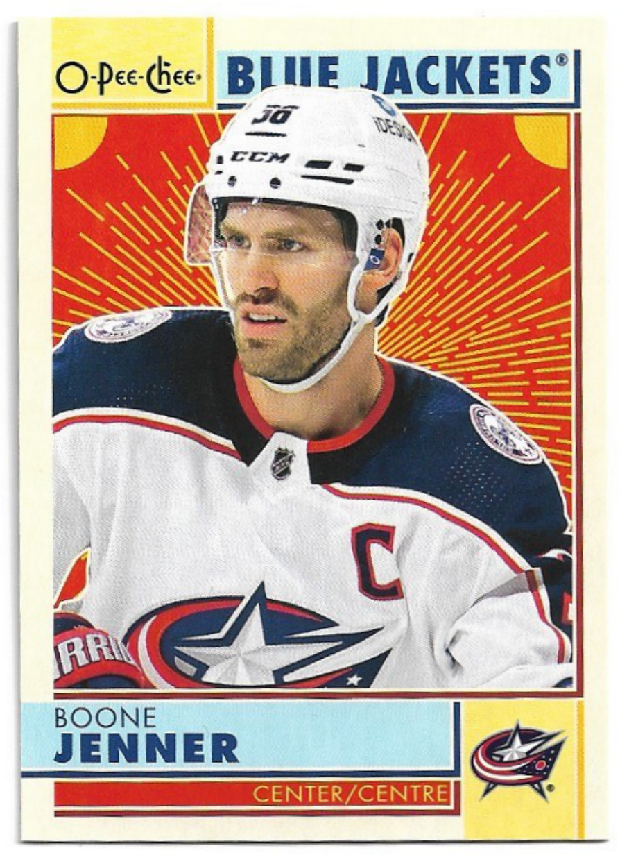 Retro BOONE JENNER 22-23 UD O-Pee-Chee OPC