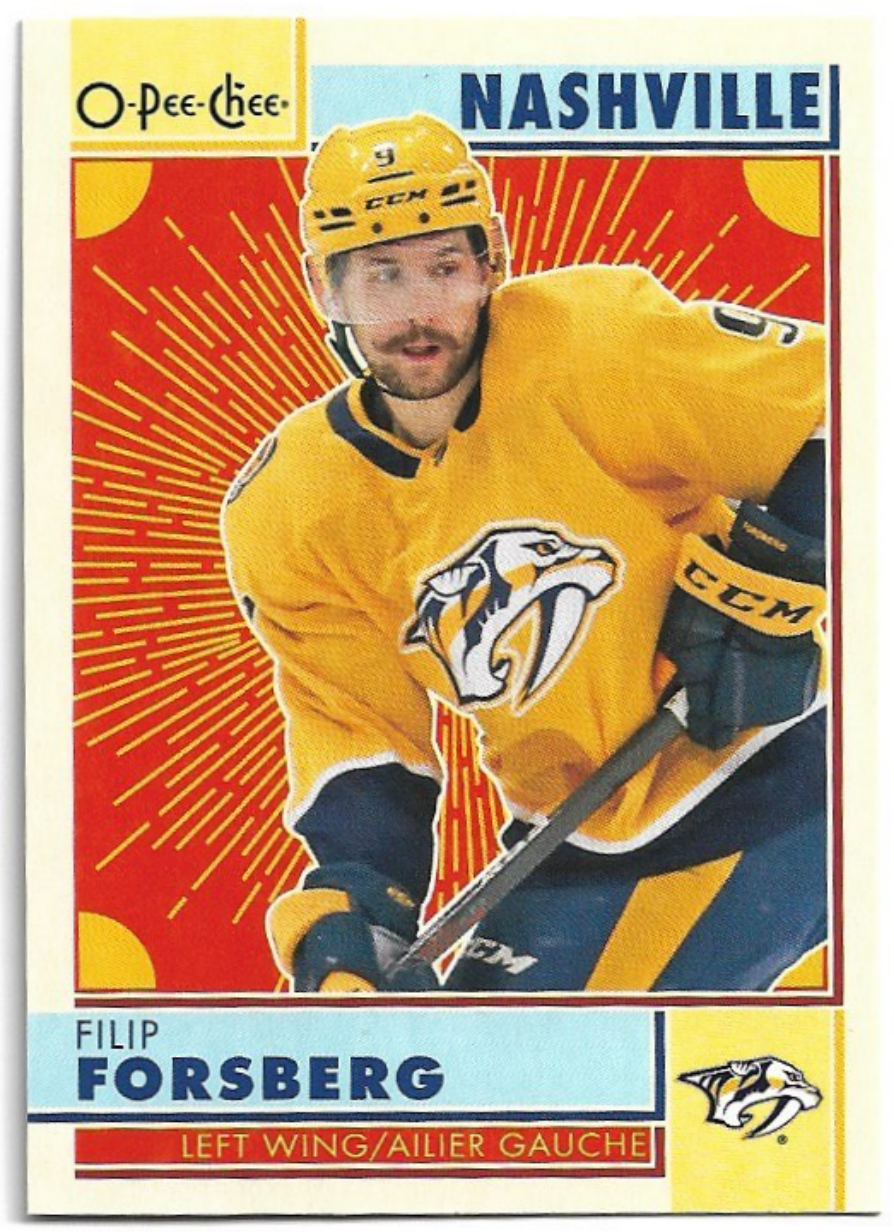 Retro FILIP FORSBERG 22-23 UD O-Pee-Chee OPC