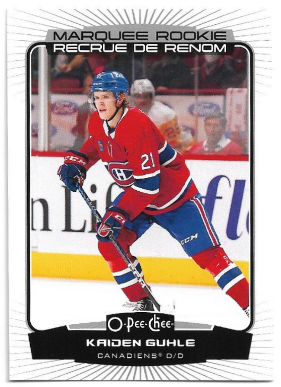 Marquee Rookie KAIDEN GUHLE 22-23 UD O-Pee-Chee OPC