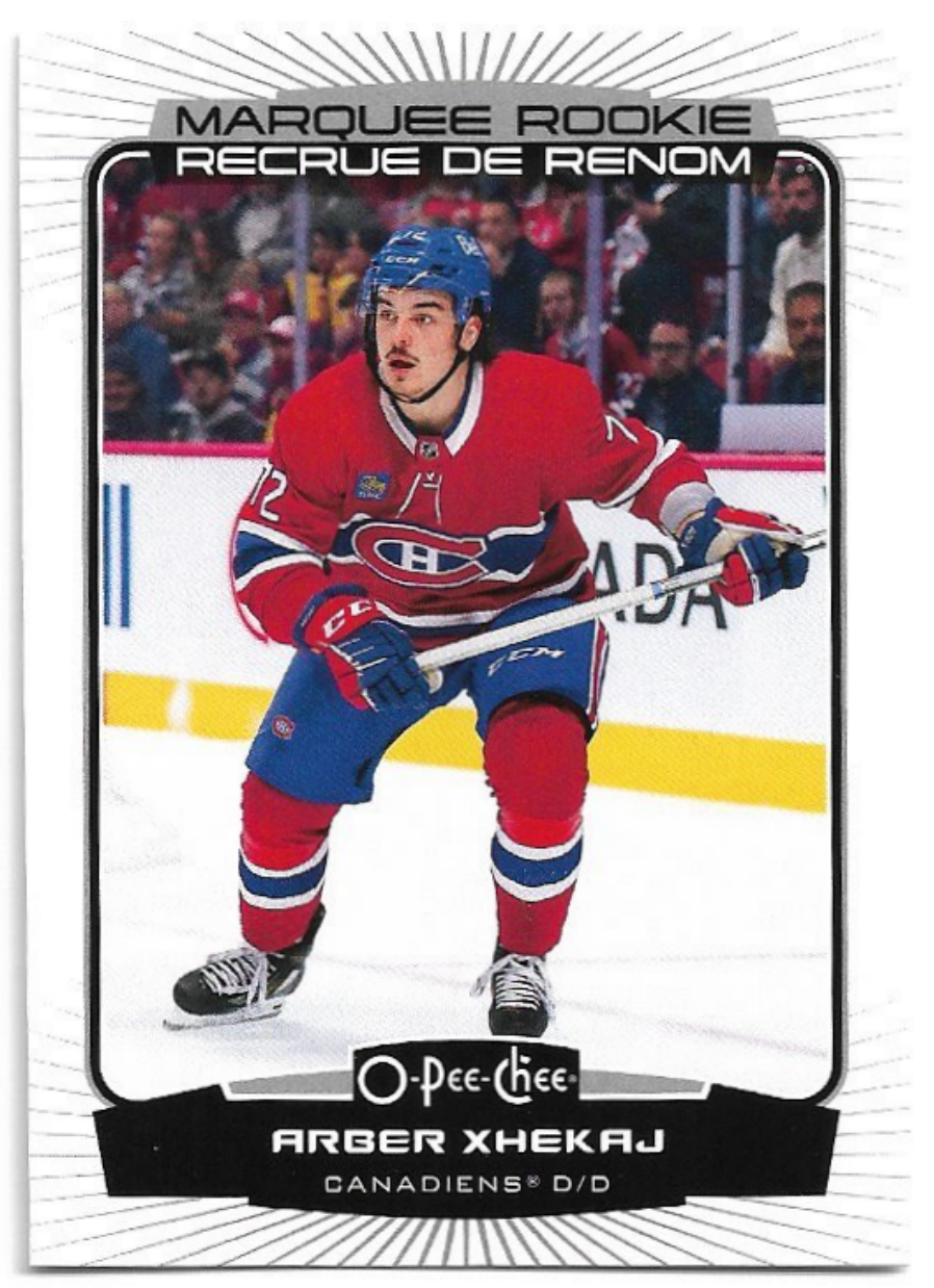 Marquee Rookie ARBER XHEKAJ 22-23 UD O-Pee-Chee OPC