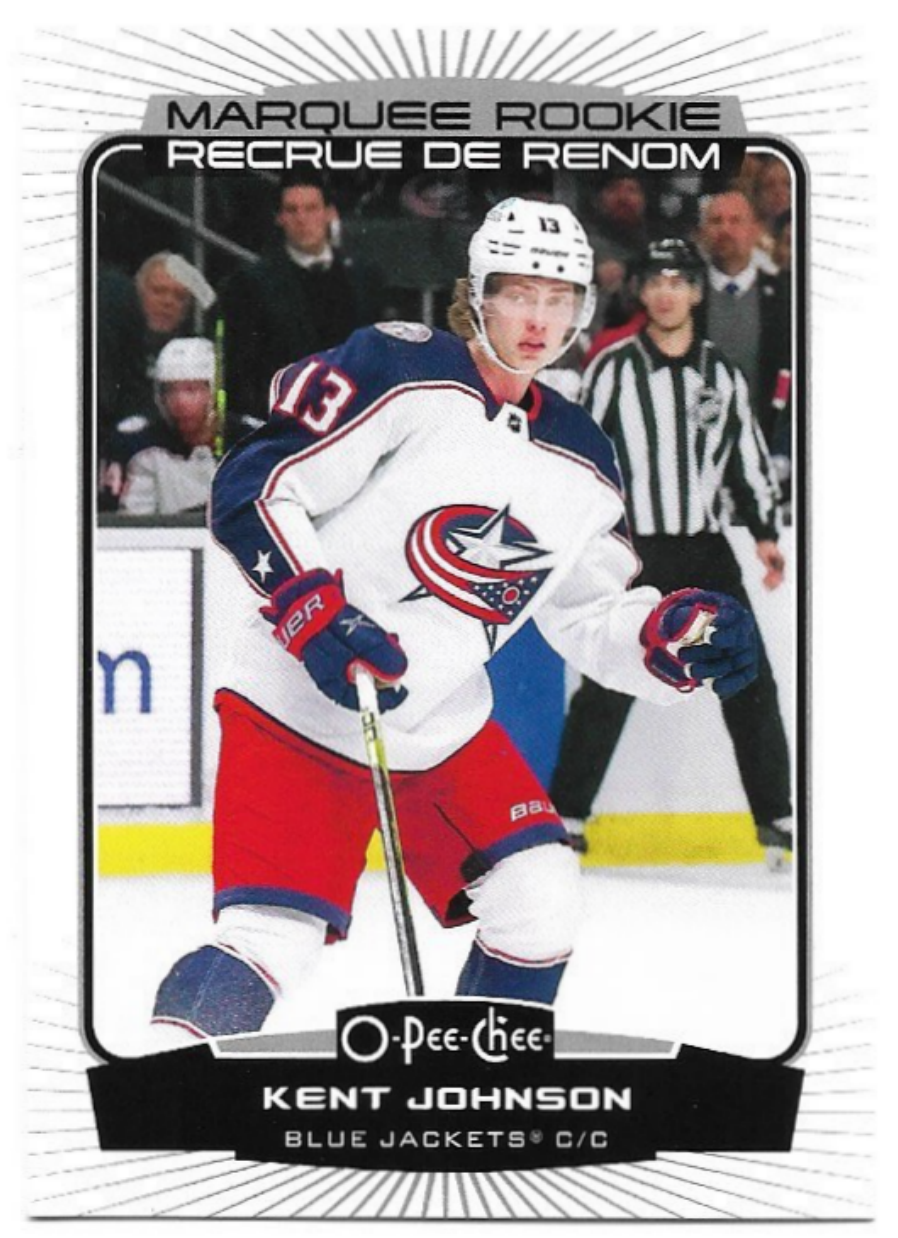 Marquee Rookie KENT JOHNSON 22-23 UD O-Pee-Chee OPC