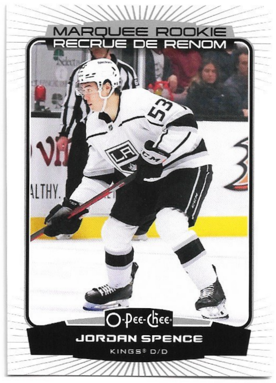 Marquee Rookie JORDAN SPENCE 22-23 UD O-Pee-Chee OPC