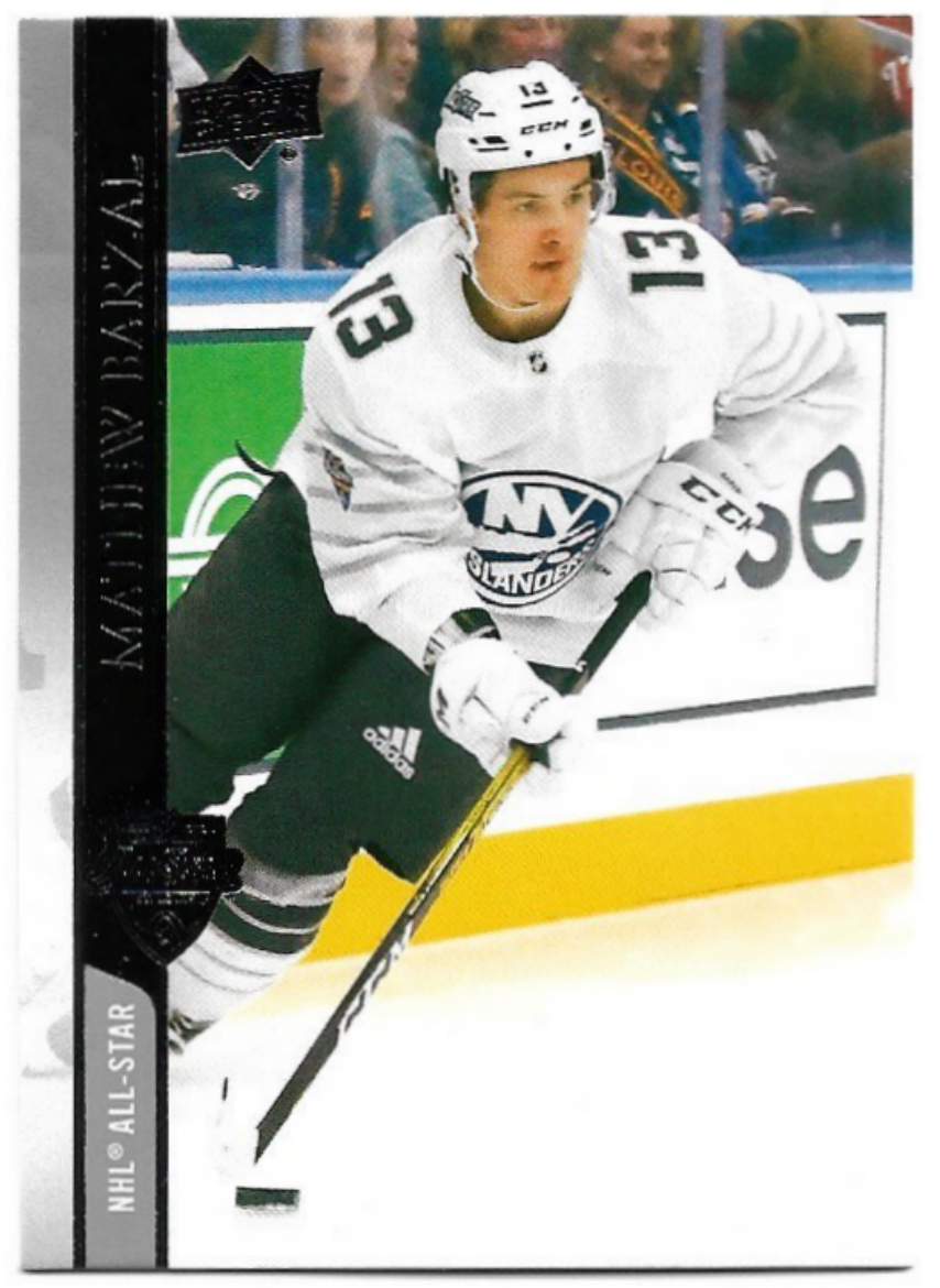 All-Star MATHEW BARZAL 20-21 UD Extended Series