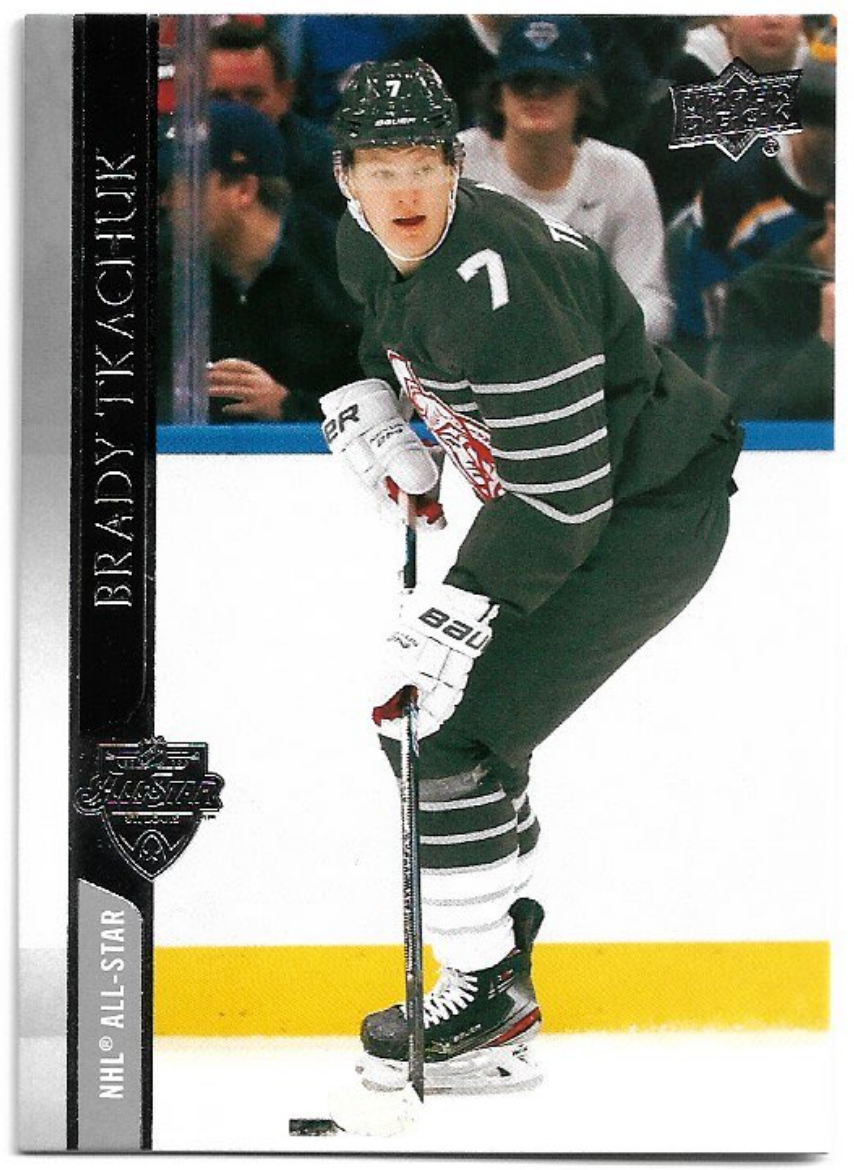 All-Star BRADY TKACHUK 20-21 UD Extended Series
