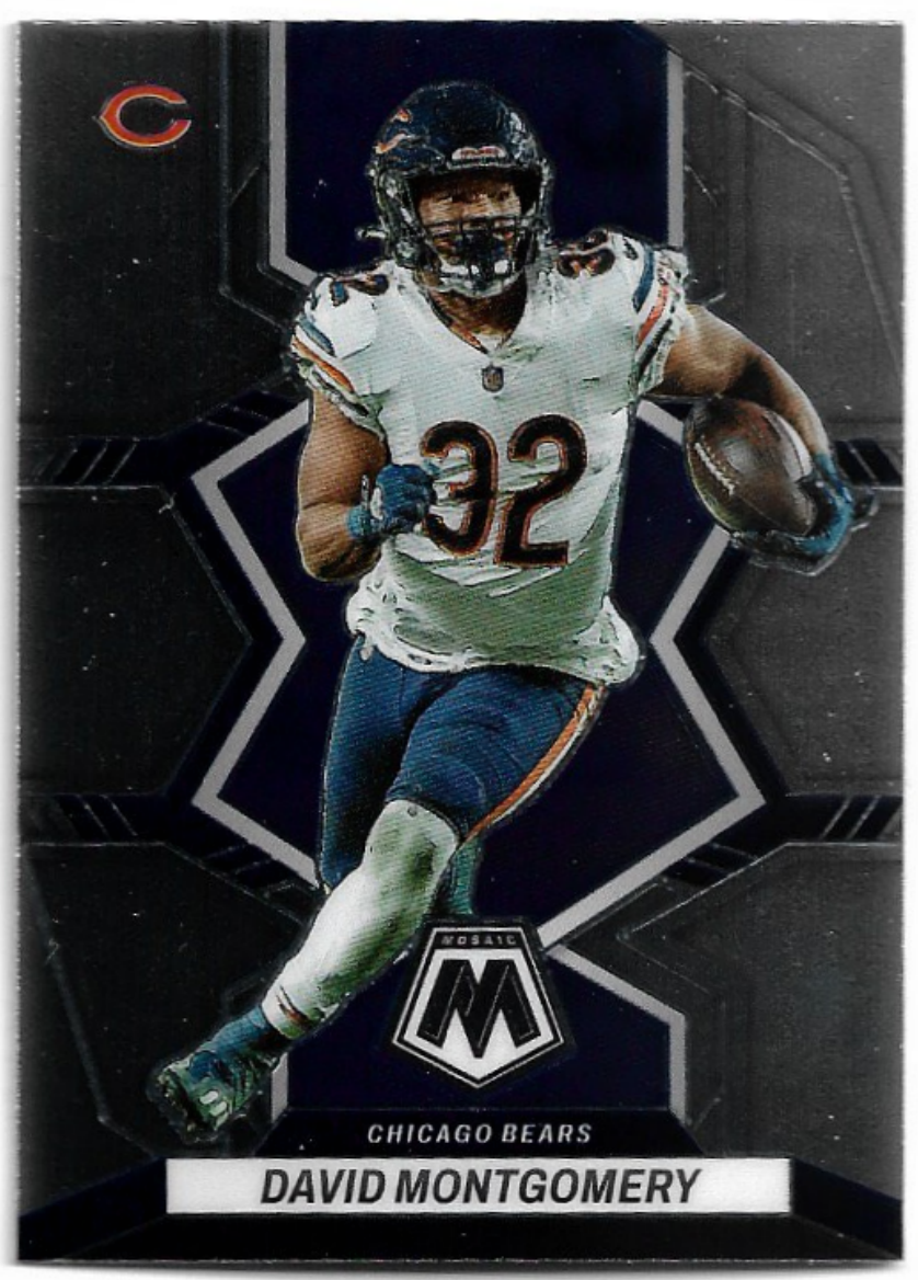 DAVID MONTGOMERY 2022 Panini Mosaic Football