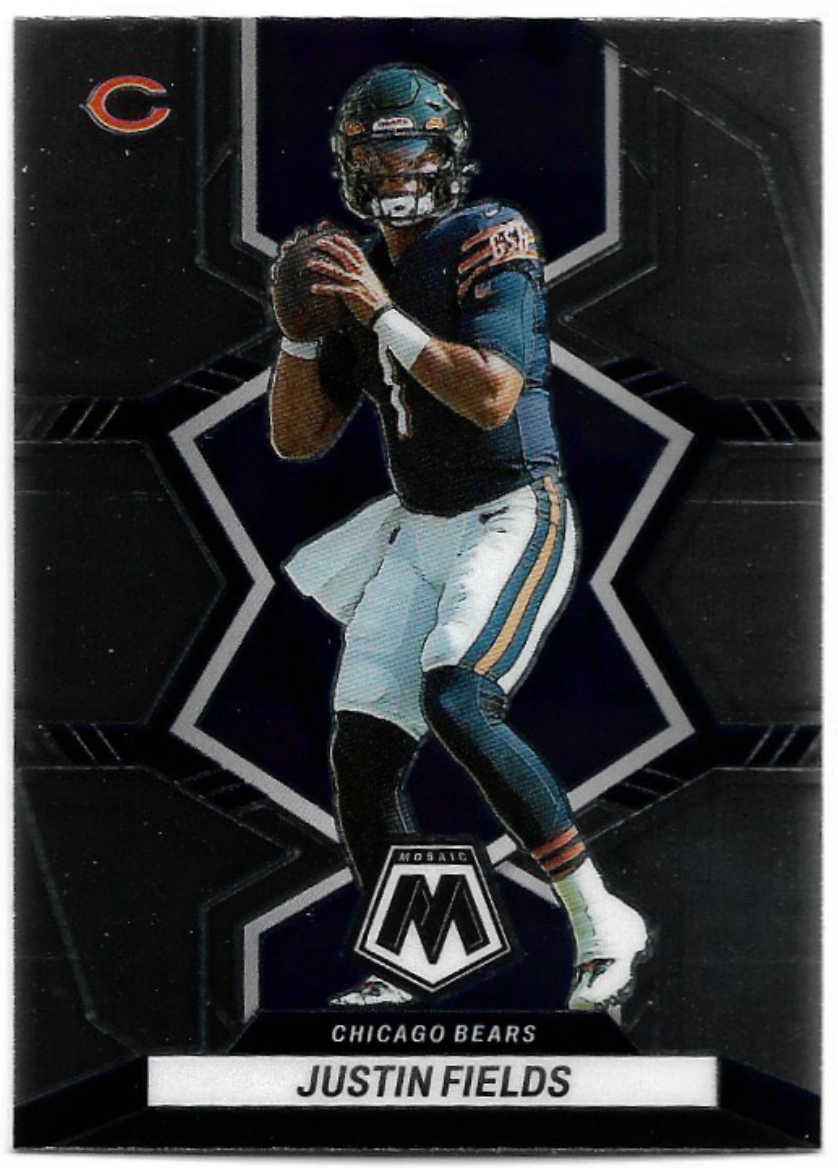 JUSTIN FIELDS 2022 Panini Mosaic Football