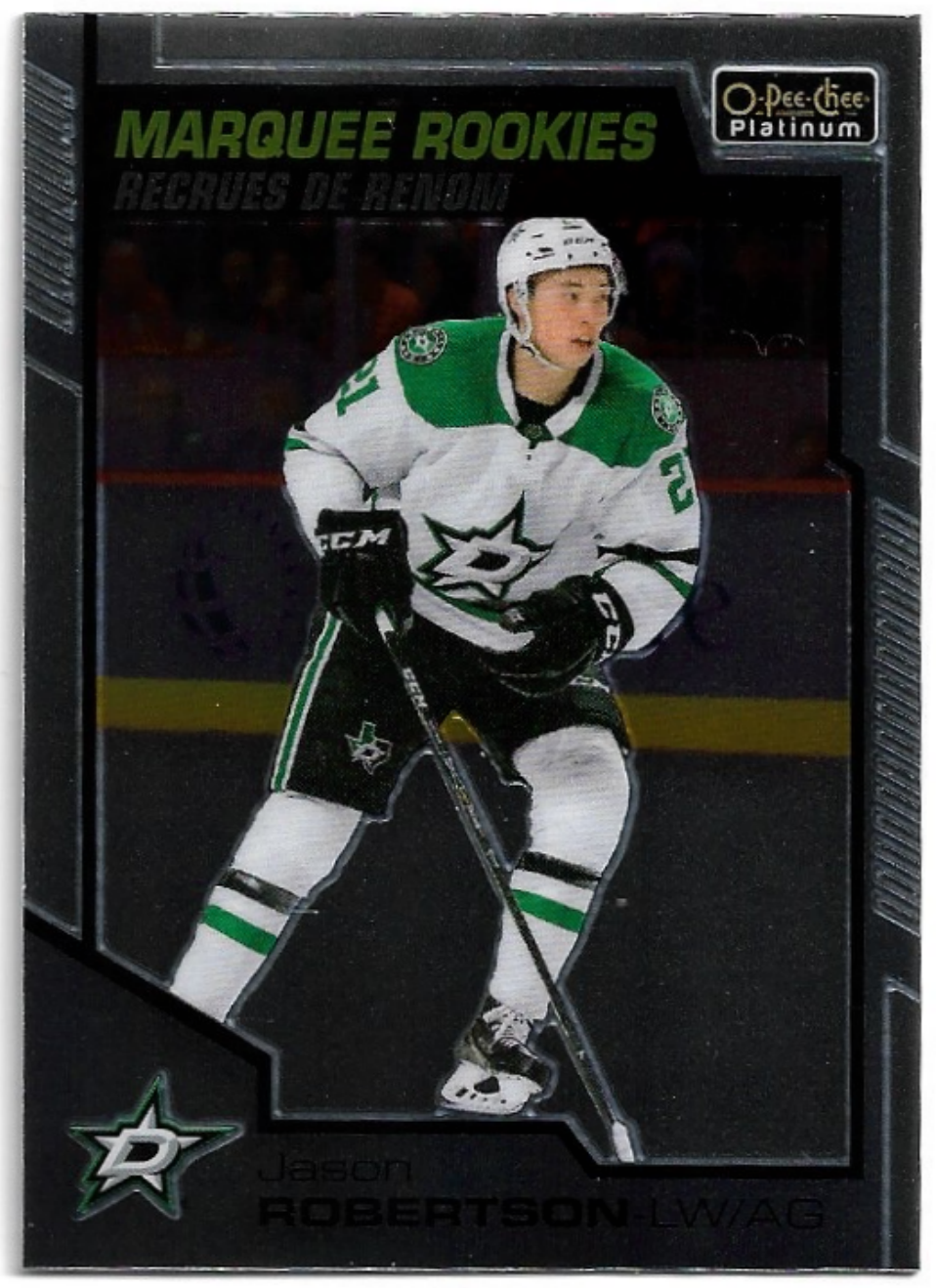 Marquee Rookies JASON ROBERTSON 20-21 UD O-Pee-Chee OPC Platinum