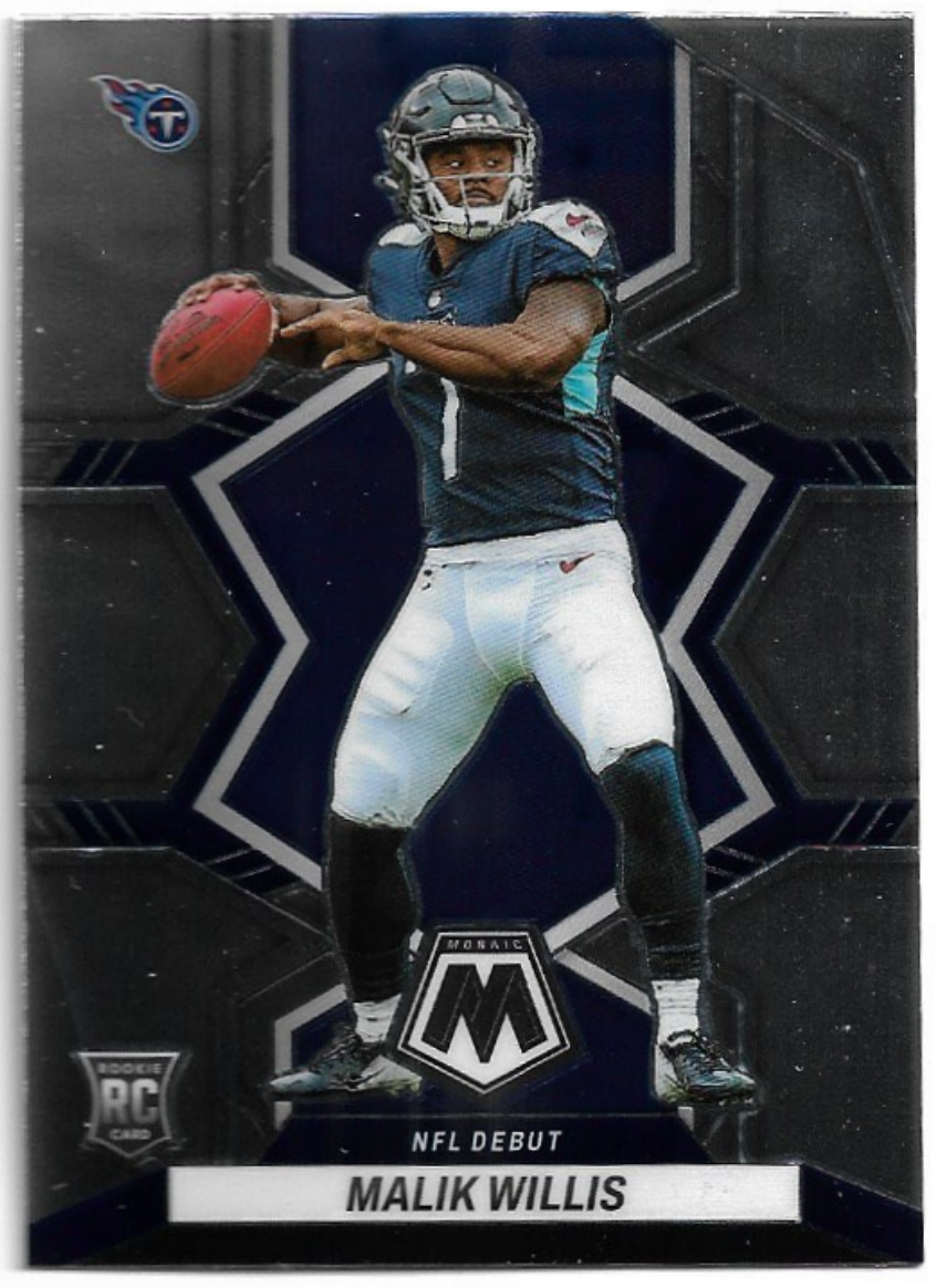NFL Debut Rookie MALIK WILLIS 2022 Panini Mosaic Football