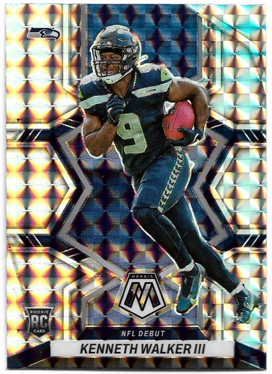 Rookie Mosaic Prizm NFL DEBUT KENNETH WALKER III 2022 Panini Mosaic Football