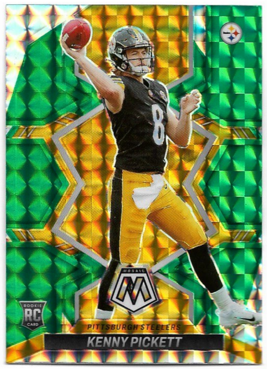 Rookie Green Prizm KENNY PICKETT 2022 Panini Mosaic Football