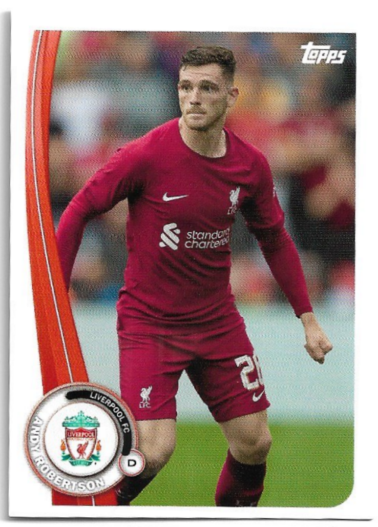 ANDY ROBERTSON 22-23 Topps Liverpool Official Fan Set