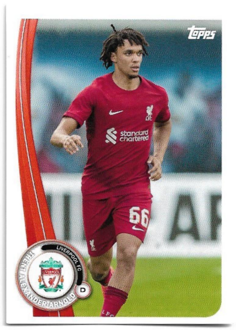TRENT ALEXANDER-ARNOLD 22-23 Topps Liverpool Official Fan Set