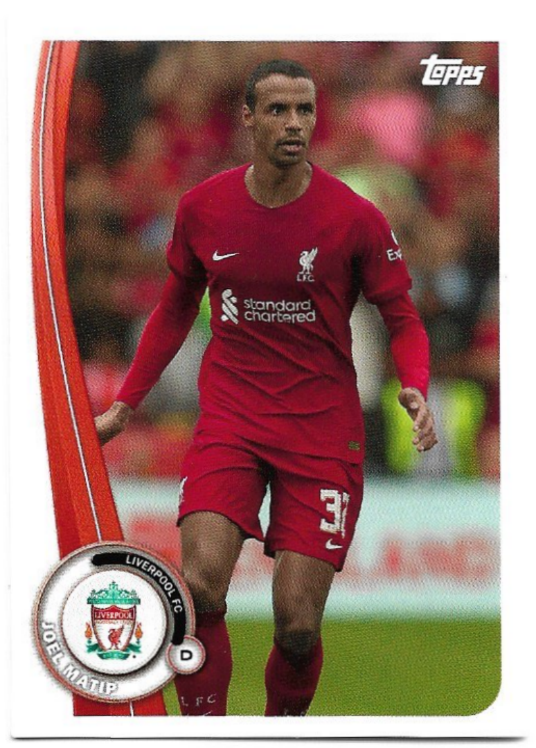 JOEL MATIP 22-23 Topps Liverpool Official Fan Set