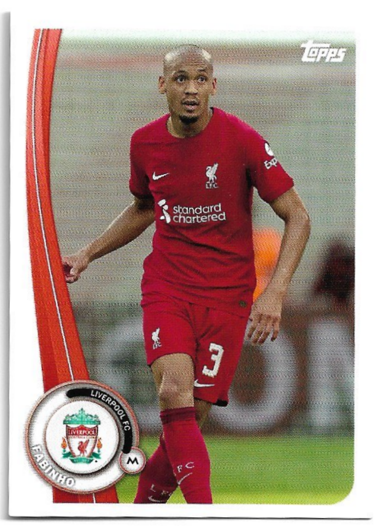 FABINHO 22-23 Topps Liverpool Official Fan Set