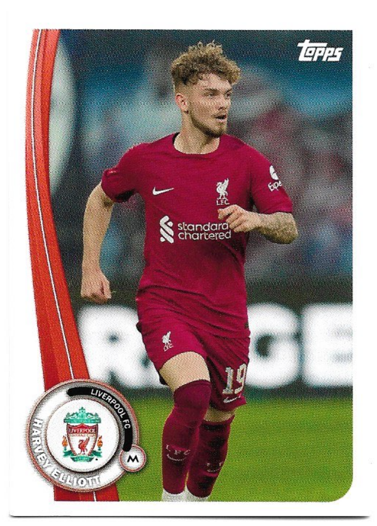 HARVEY ELLIOTT 22-23 Topps Liverpool Official Fan Set