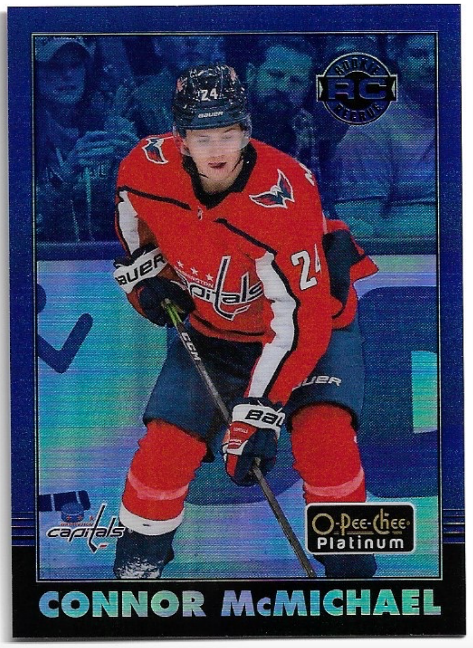 Rookie Retro Blue Rainbow CONNOR MCMICHAEL 20-21 UD O-Pee-Chee OPC Platinum /149