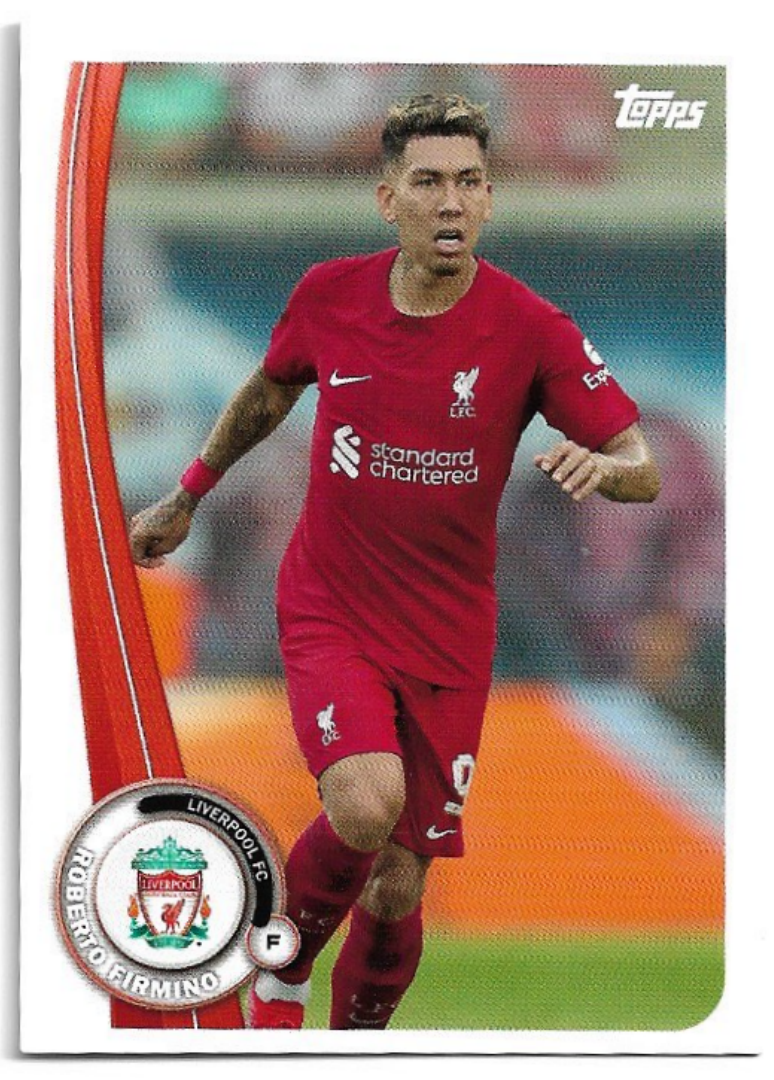 ROBERTO FIRMINO 22-23 Topps Liverpool Official Fan Set