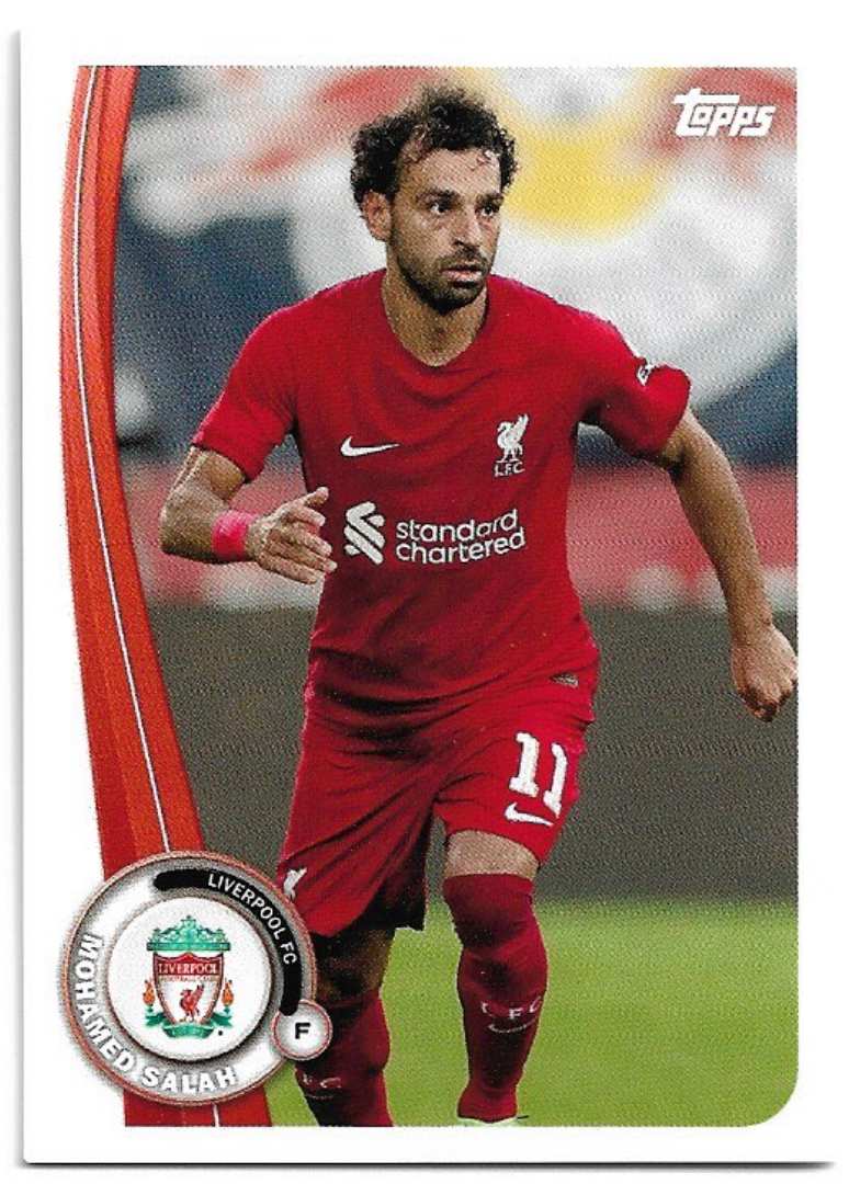 MOHAMED SALAH 22-23 Topps Liverpool Official Fan Set