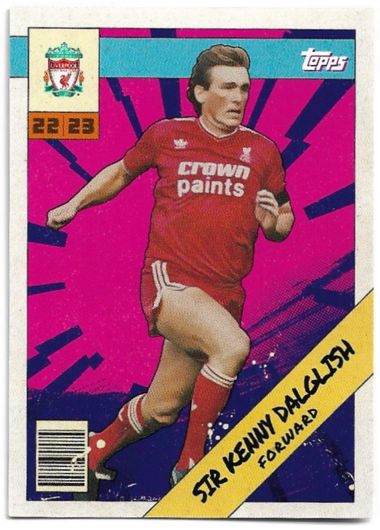 Heroes SIR KENNY DALGLISH 22-23 Topps Liverpool Official Fan Set