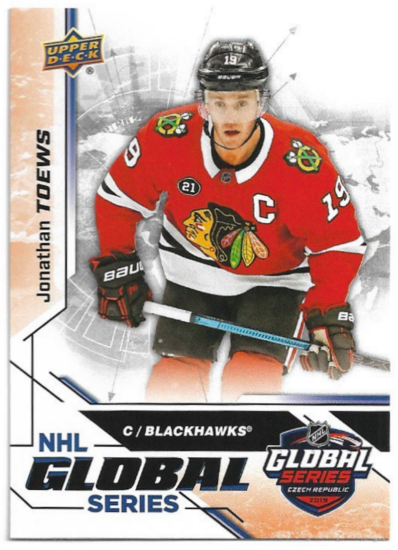 NHL Global Series JONATHAN TOEWS 19-20 UD MVP