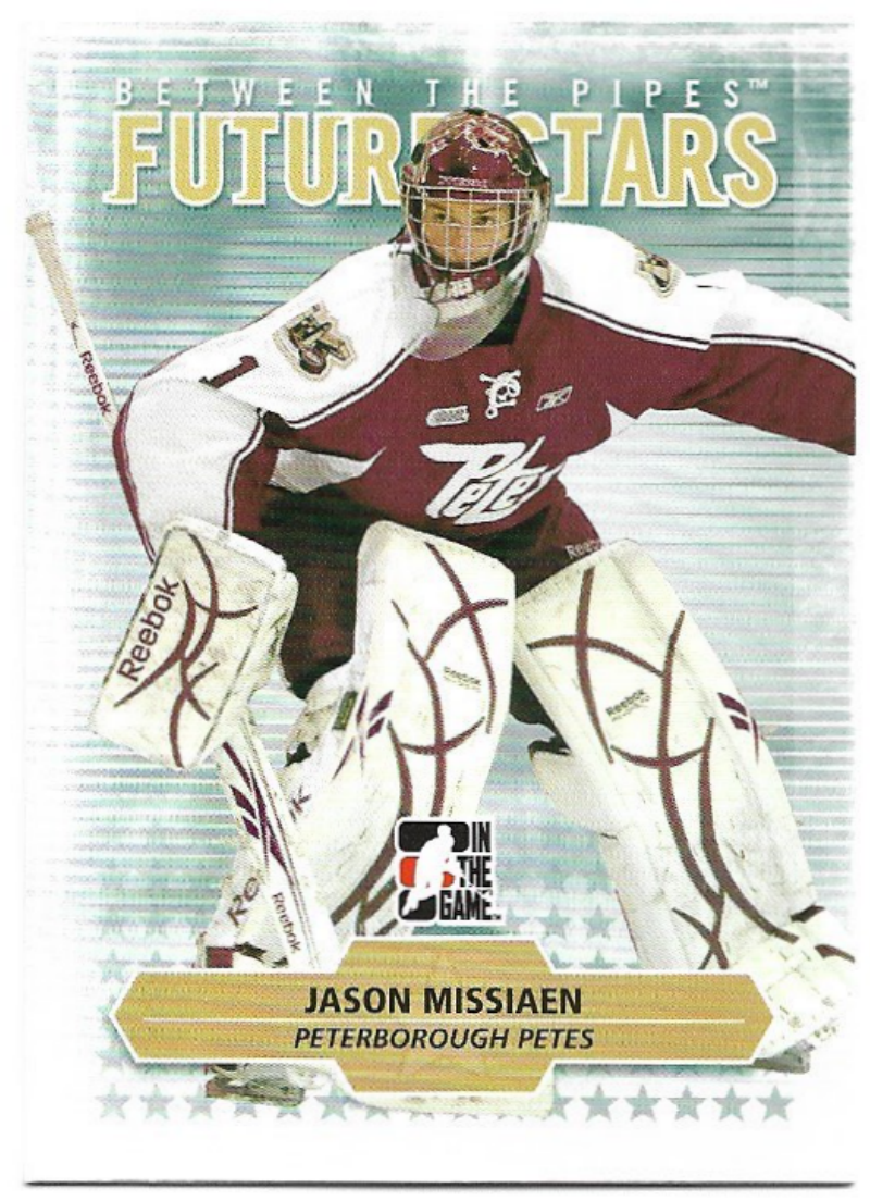 Future Stars JASON MISSIAEN 09-10 In the Game Between the Pipes