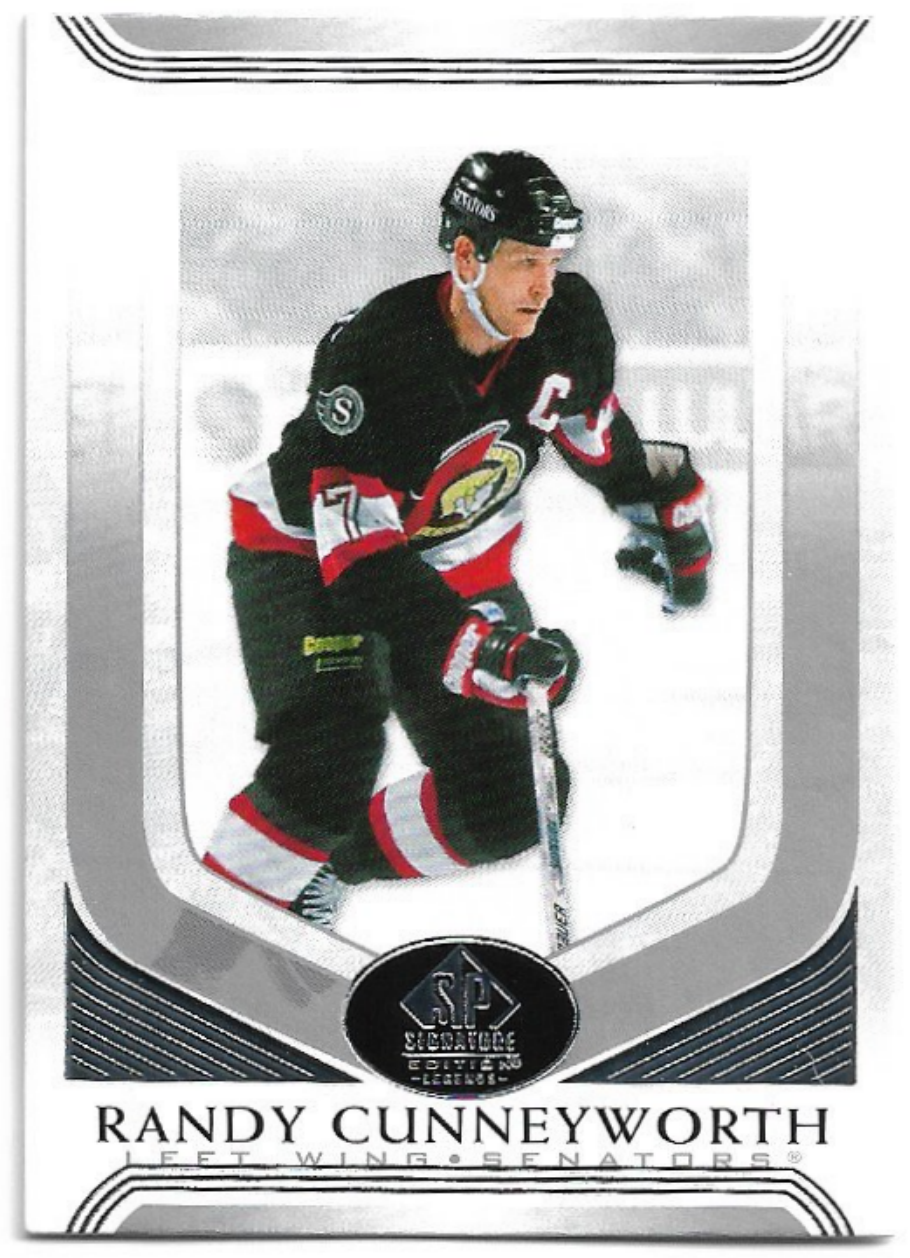 RANDY CUNNEYWORTH 20-21 UD SP Signature Legends