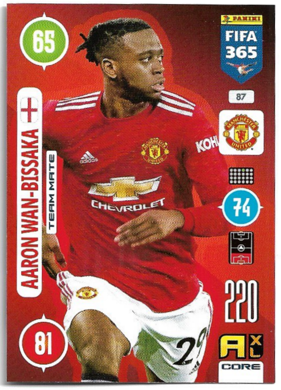 AARON WAN-BISSAKA 2021 Panini FIFA 365